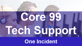 TECH SUPPORT INCIDENT for CORE 99 MEMBERS